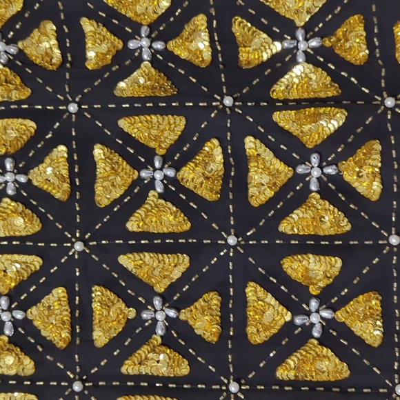 Stenay Black Beaded and Pearl Evening Jacket - Picture 5 of 5